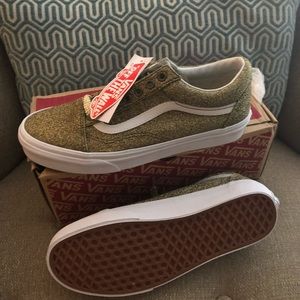 Vans Gold Glitter